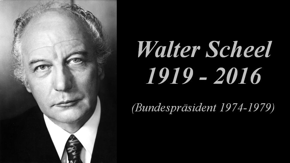 Walter Scheel, 1974