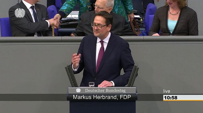 Markus Herbrand, MdB