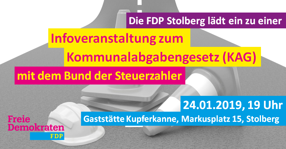 Veranstaltung der FDP Stolberg zum KAG