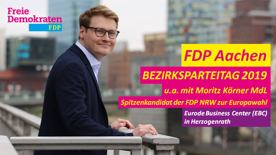 Bezirksparteitag 2019 der FDP Aachen