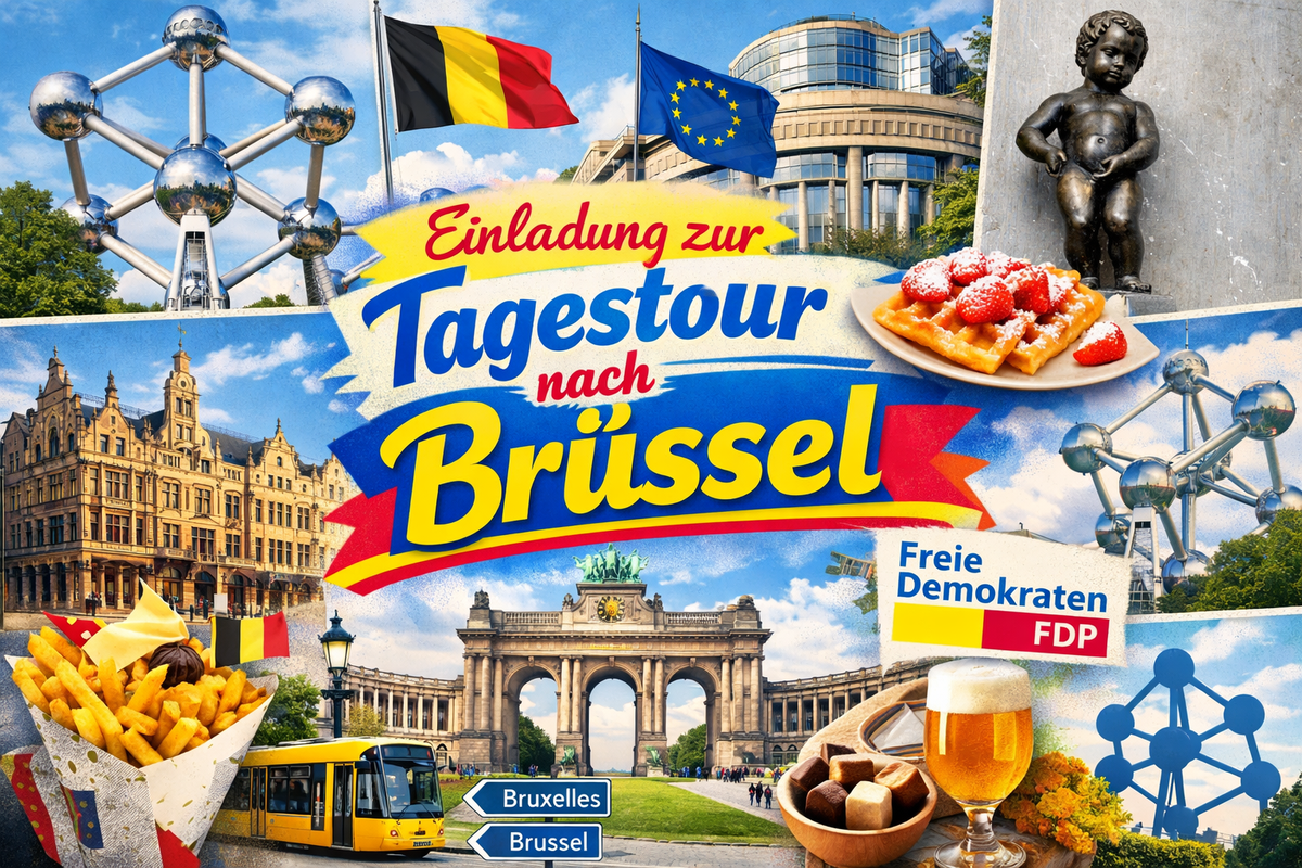 Tagesfahrt nach Brüssel – Besuch des Europäischen Parlaments