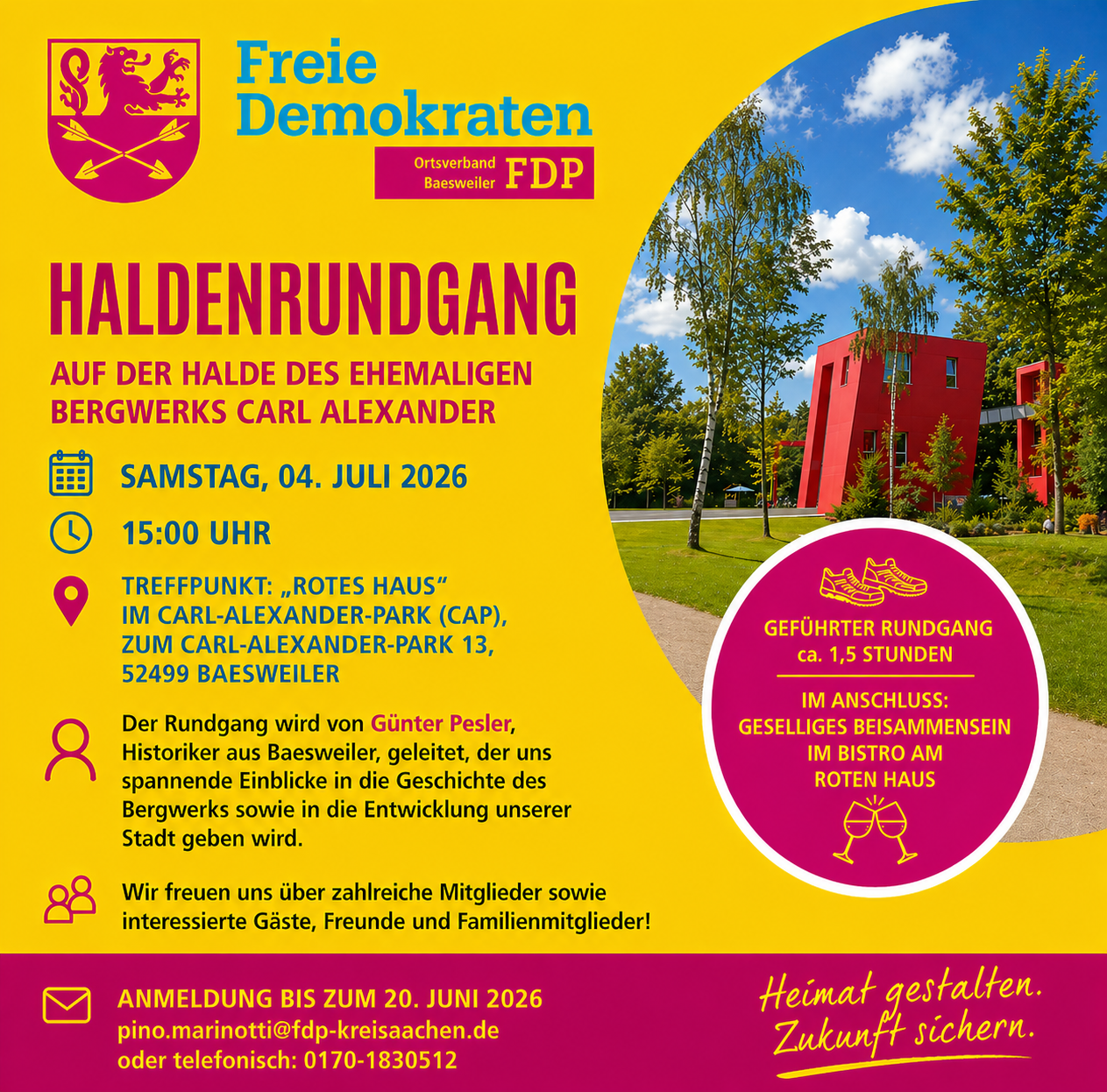 Haldenrundgang in Baesweiler