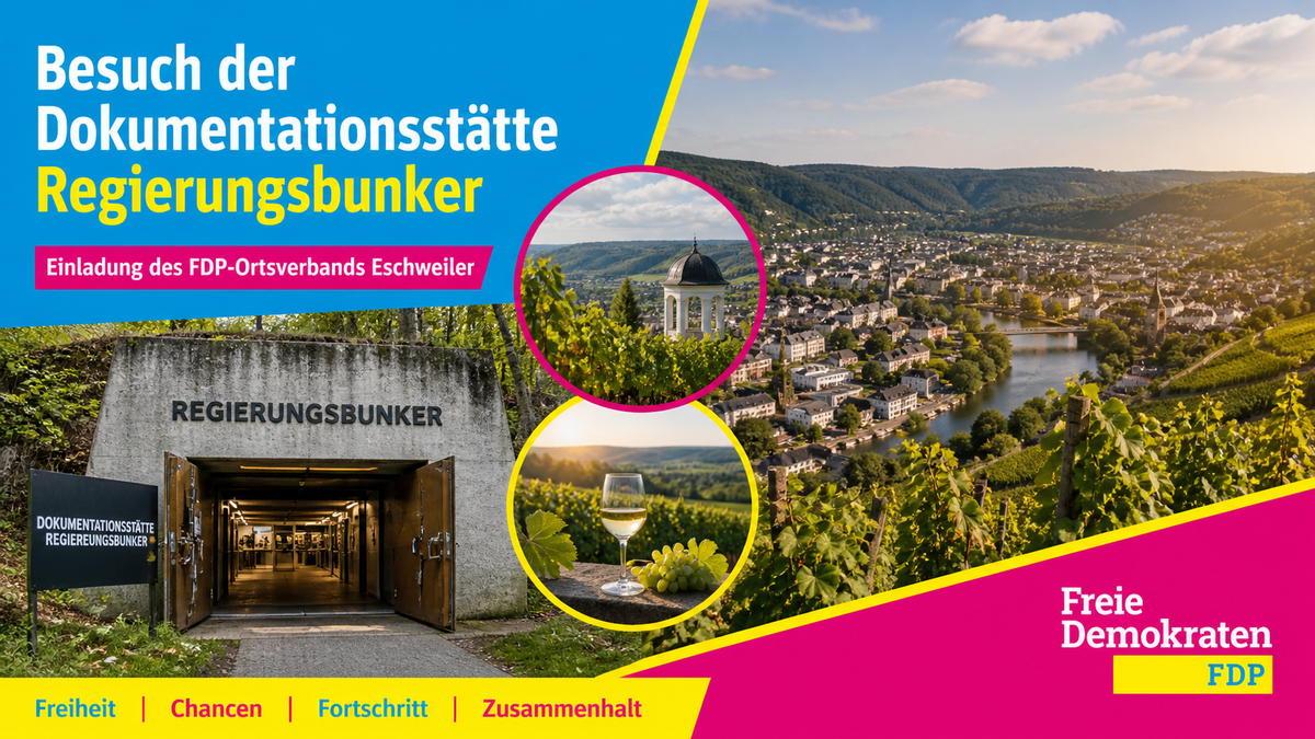 Besuch der Dokumentationsstätte Regierungsbunker